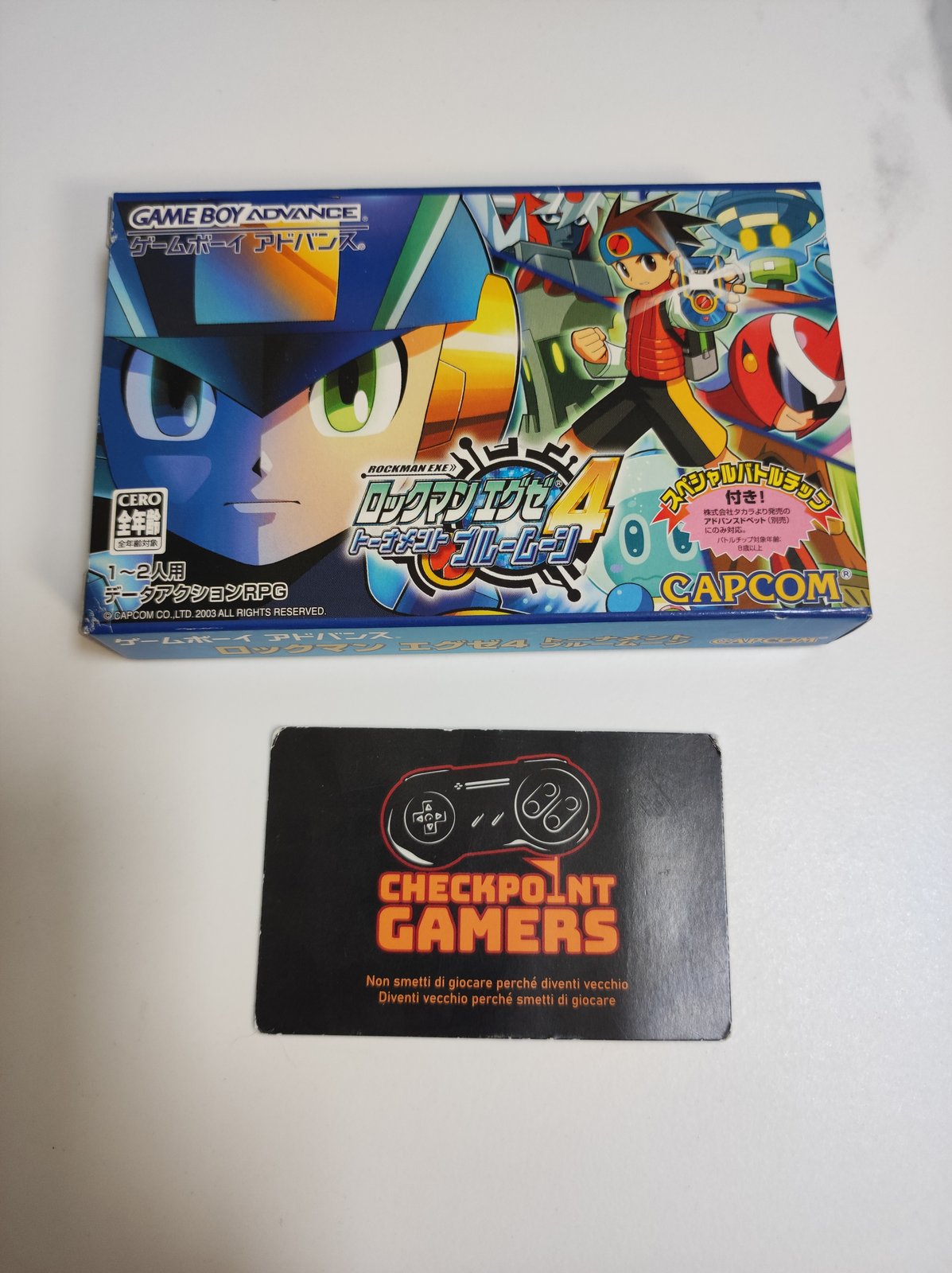 Rockman EXE 4 Tournament Blue Moon